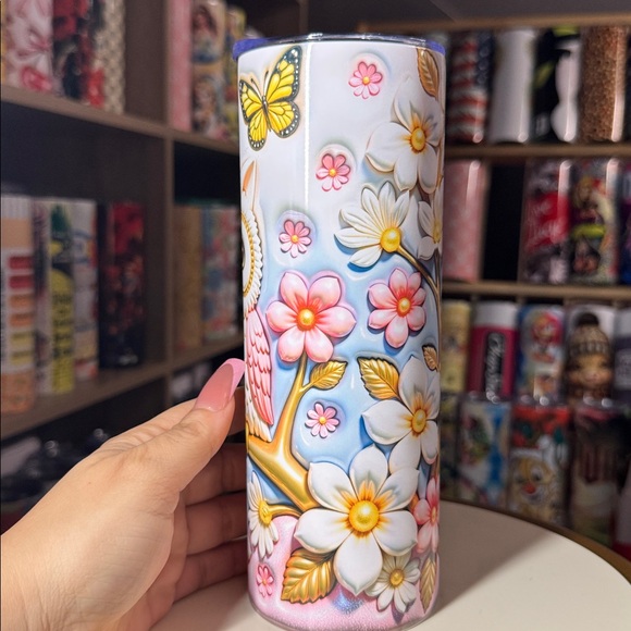 20oz Owl Tumbler - Picture 3 of 4